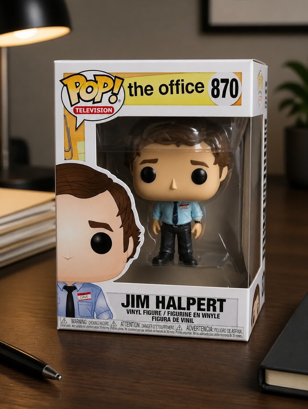 Funko Television: The Office - Jim Halpert Vinyl Figure